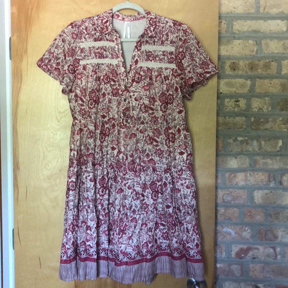Anthropologie Cotton Dress. Size M